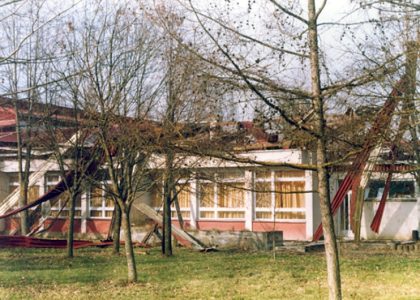 Uništena škola u Domovinskom ratu, 22.12.1991.