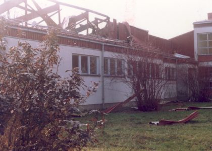 Uništena škola u Domovinskom ratu, 22.12.1991.
