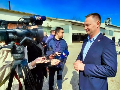 Župan Marko Marušić u intervjuu s medijima Župan Marko Marušić u intervjuu s medijima