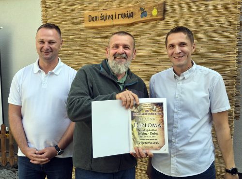 Zlata za Zanatsku destileriju Prikina Dobra, Laminci, BiH