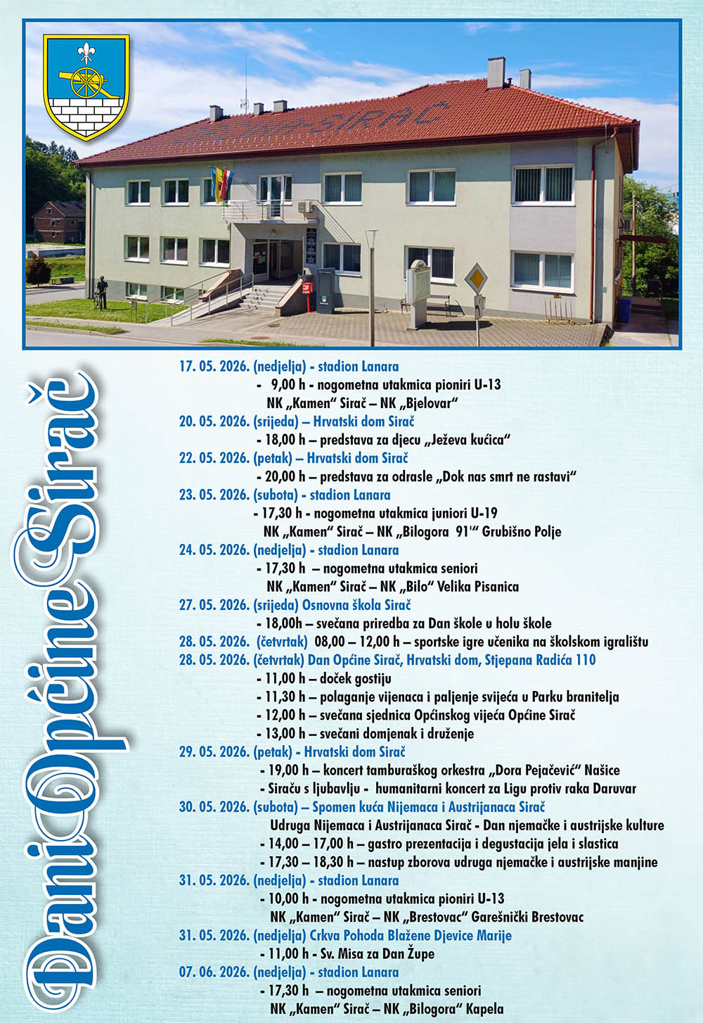 Plakat za Dan Opcine 2026 - za web